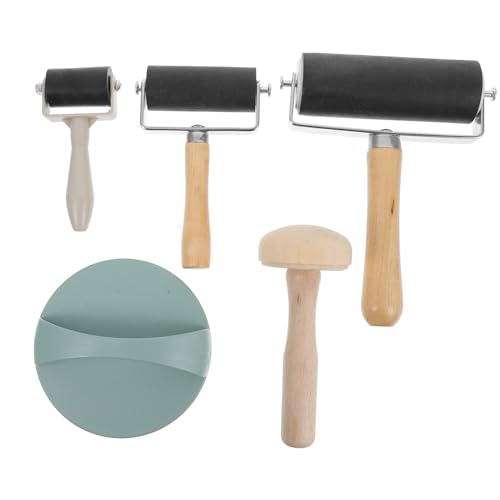 Gadpiparty 1 Satz Printmaking Roller Teiliges mit Holzgriff und Ergonomischem Design für Stempeln Linoldruck Scrapbooking und Mehr Gadpiparty 1 Satz Printmaking Roller Teiliges mit Holzgriff und Ergonomischem Design für Stempeln Linoldruck Scrapbooking und Mehr von Gadpiparty