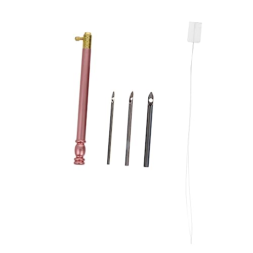 Gadpiparty 1 Satz Punch Needle Stickerei für Anfänger Diy Kit mit Austauschbaren Nadeln Robustem Leicht Tragbar für Kreative Stickprojekte von Gadpiparty