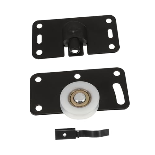 Gadpiparty 1 Satz Rolle Rad Tür Kleiderschrank Schiebeschrankbeschläge Scheunentorräder Riemenscheibe Fensterscheibe Aluminiumlegierung von Gadpiparty