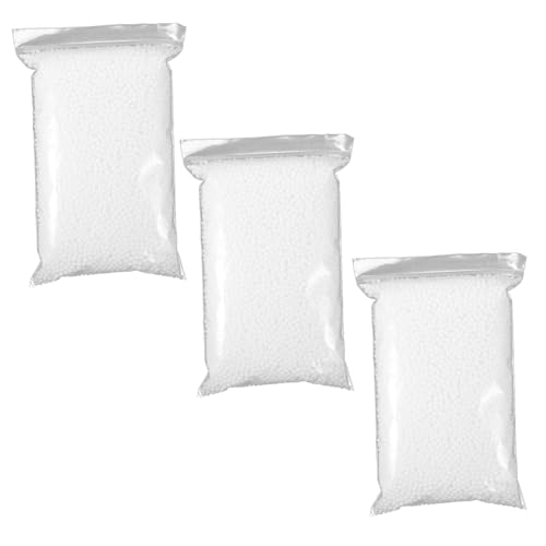 Gadpiparty 3packungen Mini-schaumstoffbälle Für Puppenfüllung Perlen Vasenfüllung Bastelmaterial Schaumstoffperlen Zum Dekorieren Und Füllen von Gadpiparty