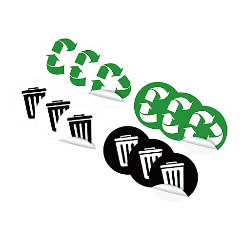 Gadpiparty 1 Satz Selbstklebende Recycling Aufkleber Für Mülleimer Wasserdichte Abfalltrennung Sticker Für Outdoor Recycling Sticker Zur Müllsortierung Und Umweltschutz 12 Stück Gadpiparty 1 Satz Selbstklebende Recycling Aufkleber Für Mülleimer Wasserdichte Abfalltrennung Sticker Für Outdoor Recycling Sticker Zur Müllsortierung Und Umweltschutz 12 Stück von Gadpiparty