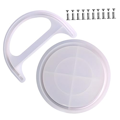 Gadpiparty 1 Satz Silikon Behälterform für Diy Bastelprojekte Flexibles Eiswürfelform mit Runde Aufbewahrungströge Hitzebeständig und Bruchsicher für Bastelideen Gadpiparty 1 Satz Silikon Behälterform für Diy Bastelprojekte Flexibles Eiswürfelform mit Runde Aufbewahrungströge Hitzebeständig und Bruchsicher für Bastelideen von Gadpiparty