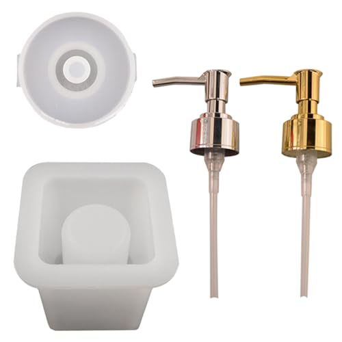 Gadpiparty 1 Satz Silikon Gießform für Diy Flaschen Praktische Silikonformen für Seifenspender und Sprühflaschen Teilig mit Goldenen und Silbernen Sprühköpfen Vielseitig Einsetzbar für Gadpiparty 1 Satz Silikon Gießform für Diy Flaschen Praktische Silikonformen für Seifenspender und Sprühflaschen Teilig mit Goldenen und Silbernen Sprühköpfen Vielseitig Einsetzbar für von Gadpiparty