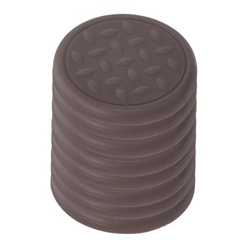 Gadpiparty 1 Satz Silikonkissen für Sofabeine Die Silikonmatte süßes Untersetzer mit Halter Vinyl-Untersetzer Moderne Einrichtung Essen Ort Bettstopper Möbelbodenschoner Kieselgel Brown von Gadpiparty