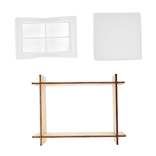 Gadpiparty 1 Satz Teiliges Silikon Gießform Für Untersetzer Und Aufbewahrungsbox Epoxidharz Silikonform Für Diy Für Heimdekoration Und Bastelprojekte 3 Stück von Gadpiparty