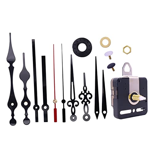 Gadpiparty Uhrwerk-Set Dekoratives Uhren-kit Geräuschloser Ersatzmechanismus 4er-Pack Für Basteluhren Wanduhren Gadpiparty Uhrwerk-Set Dekoratives Uhren-kit Geräuschloser Ersatzmechanismus 4er-Pack Für Basteluhren Wanduhren von Gadpiparty