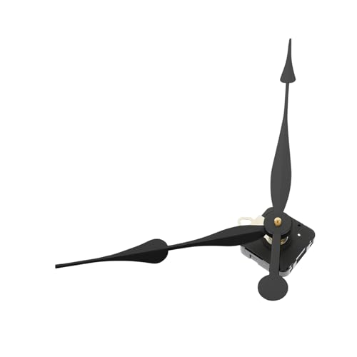 Gadpiparty Robustes Uhrwerk Ersatz-wanduhr-mechanismus Stumm 30 cm Metallzeiger Schwarz Gadpiparty Robustes Uhrwerk Ersatz-wanduhr-mechanismus Stumm 30 cm Metallzeiger Schwarz von Gadpiparty