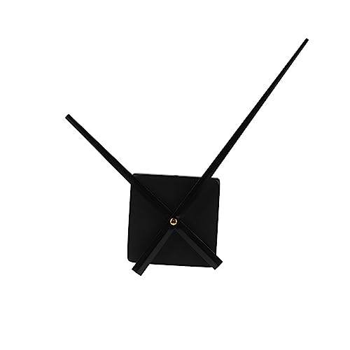 Gadpiparty 1 Satz Uhrzeiger Retro-Uhr Uhrwerk-Bausatz große Digitale Wanduhr Digitaluhren LED Wall Clock wanduhren Uhr Ersatzteile eine wanduhr Uhr-Kit Zeiger des Uhrwerks Metall Black von Gadpiparty