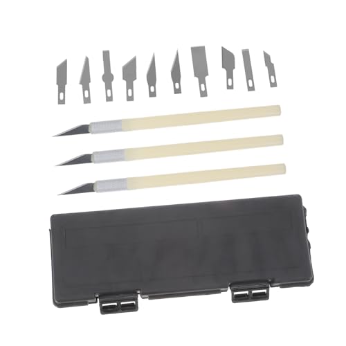 Gadpiparty 1 Set Graver Set Messer Carving Cutter Edelstahl Und Abs von Gadpiparty