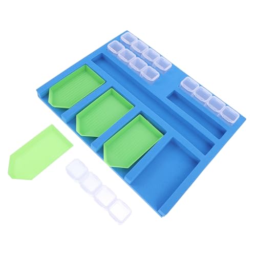 Gadpiparty 1 Set Lagerung Tablett Perle Sortierung Tablett Strass Perle Trays Perlen Organizer Blau Schwamm Gadpiparty 1 Set Lagerung Tablett Perle Sortierung Tablett Strass Perle Trays Perlen Organizer Blau Schwamm von Gadpiparty