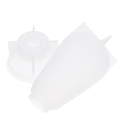 Gadpiparty 1 Set Silikonform: Silikonharzformen für DIY-Epoxidprojekte – Glühbirnen-Designform für Kerzen, Blumenproben und dekoratives Kunsthandwerk von Gadpiparty