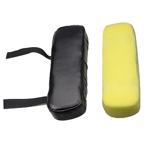 Gadpiparty 1 Stück Armlehnenpolster Büro Schaum Pads Kissen Stützpolster Armlehnenabdeckung Black von Gadpiparty