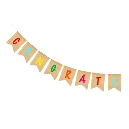 Gadpiparty 1stück Graduierung Wimpelkette Mit Fischschwanz Farbenfrohe Bunting-dekoration Für Abschlussfeiern Langlebige -flaggen Für Fenster Türen Und Wände Gadpiparty 1stück Graduierung Wimpelkette Mit Fischschwanz Farbenfrohe Bunting-dekoration Für Abschlussfeiern Langlebige -flaggen Für Fenster Türen Und Wände von Gadpiparty