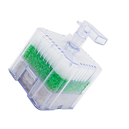 Gadpiparty 1 Stück Eckfilter für Aquarien Multilayer und Keramik für Fisch und Schildkrötenbecken Effizienter Wasserfilter mit Mechanischer und Biologischer Filtration Leicht zu Reinigen von Gadpiparty
