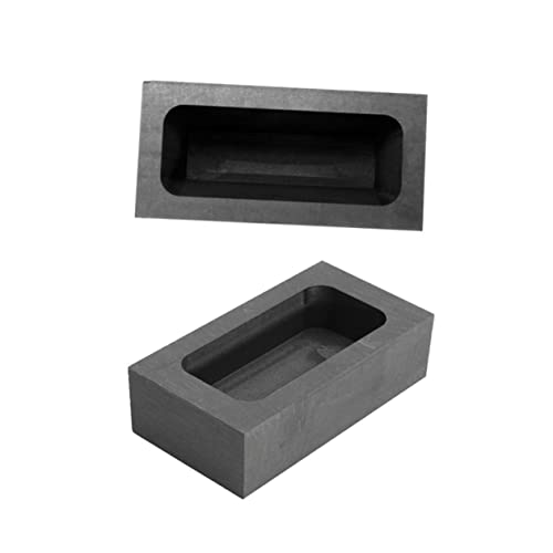 Gadpiparty 1 Stück Graphitbehälter Formen Schmelzen Gussblockform Barrenform Gusswerkzeug Für Graphitkokillen Kokille Aus Graphit Tiegelschale Graphit -schimmel -tiegelguss Black von Gadpiparty