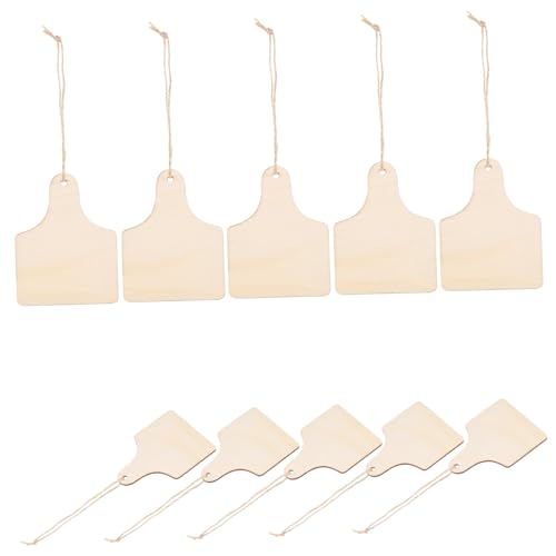 Gadpiparty 10 Stck. Teiliges Holzanhänger mit Vorgebohrten Löchern Unbehandelte Blanke Holzetiketten für Weihnachtsbaumdekoration DIY Bemalung Robuste Glatte Oberfläche Vielseitig Verwendbar Gadpiparty 10 Stck. Teiliges Holzanhänger mit Vorgebohrten Löchern Unbehandelte Blanke Holzetiketten für Weihnachtsbaumdekoration DIY Bemalung Robuste Glatte Oberfläche Vielseitig Verwendbar von Gadpiparty