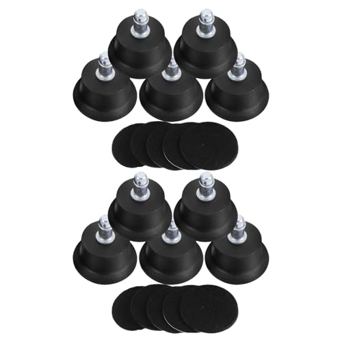 Gadpiparty 10 Stück Glockengleiter für Bürostuhl: Ersatz-Glockengleiter für Bürostuhl oder Hocker mit niedrigem Profil und Rutschfester Unterlage für Hocker Gadpiparty 10 Stück Glockengleiter für Bürostuhl: Ersatz-Glockengleiter für Bürostuhl oder Hocker mit niedrigem Profil und Rutschfester Unterlage für Hocker von Gadpiparty