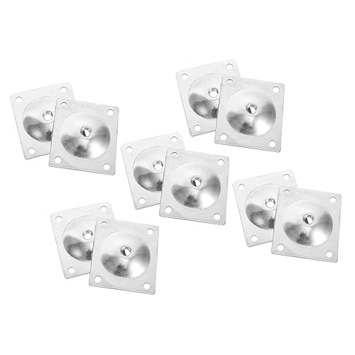 Gadpiparty 10 Stück Möbel Fußplatte Schrauben Montageplatten Teiliges Robustem für Stuhl und Tischbeine Langlebig und Widerstandsfähig Gadpiparty 10 Stück Möbel Fußplatte Schrauben Montageplatten Teiliges Robustem für Stuhl und Tischbeine Langlebig und Widerstandsfähig von Gadpiparty