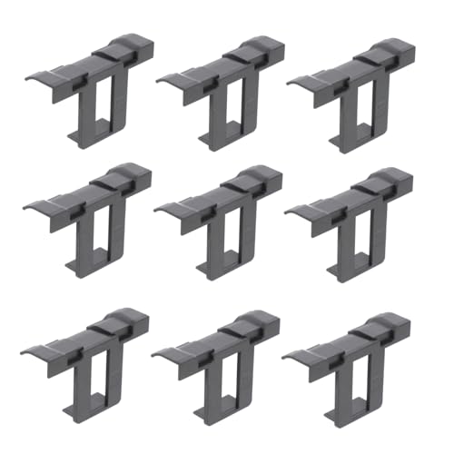 Gadpiparty 10 Stück Solar modul Wasserablauf Clips Drainage Klammern für Photovoltaik panel UV beständig Temperaturresistent Verhindert Schlammablagerung Langlebig Einfache Montage für von Gadpiparty