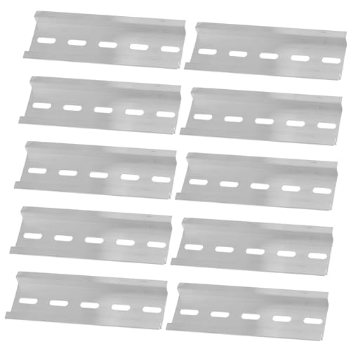 Gadpiparty 10 Stück Teiliges Din Schienen Oval Montiert Robust für Industrieelektronik Verteilerkasten Montage Gadpiparty 10 Stück Teiliges Din Schienen Oval Montiert Robust für Industrieelektronik Verteilerkasten Montage von Gadpiparty