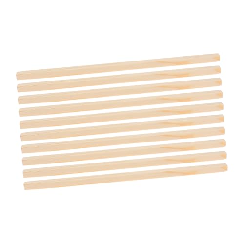 Gadpiparty 10 Stück Teiliges Fenster Holzleisten Isosceles Dreieckige Dekorleisten Breit Lang Unlackiert DIY Fensterdeko Bastelstäbe für Modellbau und Fotoshootings von Gadpiparty