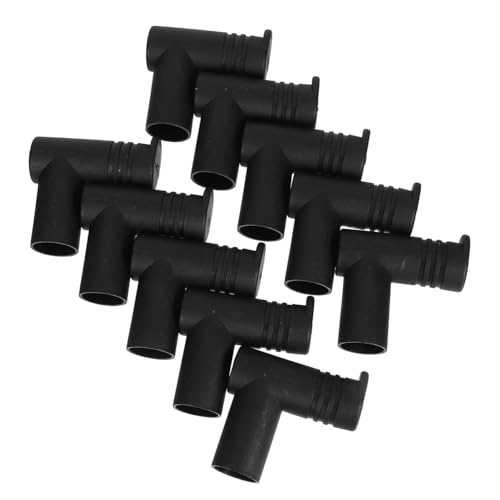 Gadpiparty 10 Stück Teiliges Kleiderständer Verbindungsstücke aus Kunststoff Winkelverbinder für Rundrohre Robust und Kratzfrei Einfache Montage Geeignet für Wäscheständer und Kleiderregale von Gadpiparty