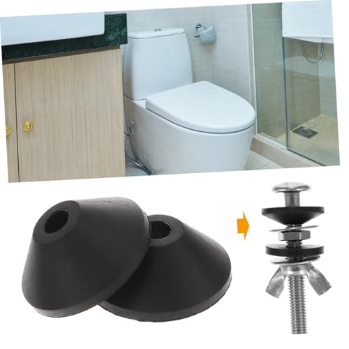 Gadpiparty 10 Stück Teiliges Konische Gummi dichtungsringe für Toilettensitz schrauben Langlebige Dichtungsringe für Wasserbehälter Installieren für Toilettenreparatur und Tankabdichtung Gadpiparty 10 Stück Teiliges Konische Gummi dichtungsringe für Toilettensitz schrauben Langlebige Dichtungsringe für Wasserbehälter Installieren für Toilettenreparatur und Tankabdichtung von Gadpiparty