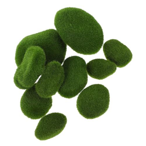 Gadpiparty 10 Stück Teiliges Künstliche Moossteine für Garten Dekoration Realistische Moossteine Verschiedenen Langlebig und Leicht für Terrarien und Kreative Bastelprojekte Gadpiparty 10 Stück Teiliges Künstliche Moossteine für Garten Dekoration Realistische Moossteine Verschiedenen Langlebig und Leicht für Terrarien und Kreative Bastelprojekte von Gadpiparty