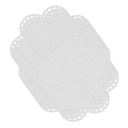 Gadpiparty 10 Stück Teiliges Kunststoff netzplatten für DIY Basteln Langlebig Formstabil mit Klarer Rasterstruktur für Kreuzstich Stricken Häkeln und Kreative Nähprojekte von Gadpiparty