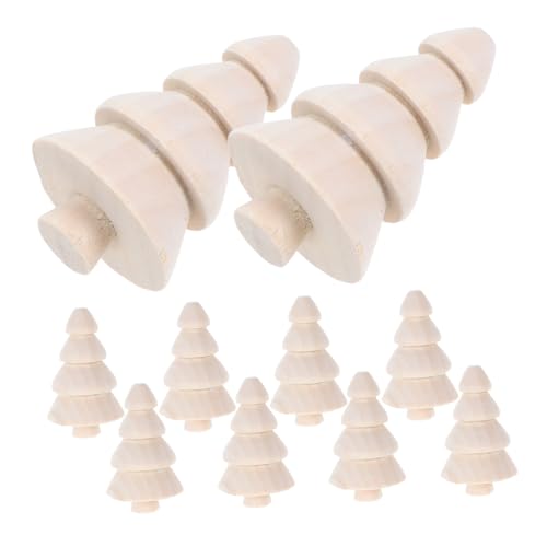 Gadpiparty 10 Stück Teiliges Mini Holz-weihnachtsbäume Unlackiert DIY Bastelset für Desktop Weihnachtsdeko Robust und Tragbar für Künstlerisches Bemalen und Festliche Dekoration Gadpiparty 10 Stück Teiliges Mini Holz-weihnachtsbäume Unlackiert DIY Bastelset für Desktop Weihnachtsdeko Robust und Tragbar für Künstlerisches Bemalen und Festliche Dekoration von Gadpiparty