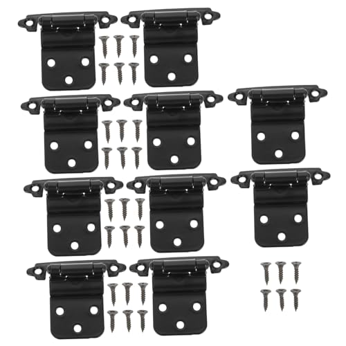Gadpiparty 10 Stück Teiliges Möbelscharnierset Selbstschließend Starker mit Rostfreiem Oberflächenschutz Glatte Politur Hohe Tragfähigkeit für Schrank Türmontage Gadpiparty 10 Stück Teiliges Möbelscharnierset Selbstschließend Starker mit Rostfreiem Oberflächenschutz Glatte Politur Hohe Tragfähigkeit für Schrank Türmontage von Gadpiparty