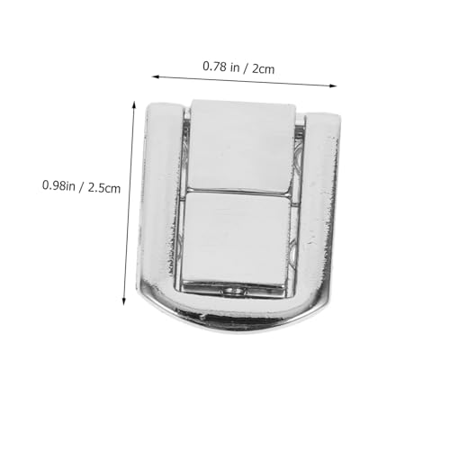 Gadpiparty 10 Stück Teiliges Spannverschluss aus Zinklegierung Robuste Langlebige Truhen Schmuckkastenschlösser Einfach zu Montierende Stilvolle Sicherheitsüberfalle für Koffer und Gadpiparty 10 Stück Teiliges Spannverschluss aus Zinklegierung Robuste Langlebige Truhen Schmuckkastenschlösser Einfach zu Montierende Stilvolle Sicherheitsüberfalle für Koffer und von Gadpiparty