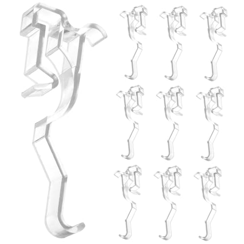 Gadpiparty 10 Stück Teiliges Transparente Valance Clips aus Kunststoff Unsichtbare Halteklammern für Jalousien Langlebig Leicht Kratzfrei Vielseitig Einsetzbar für Fensterdekoration Gadpiparty 10 Stück Teiliges Transparente Valance Clips aus Kunststoff Unsichtbare Halteklammern für Jalousien Langlebig Leicht Kratzfrei Vielseitig Einsetzbar für Fensterdekoration von Gadpiparty