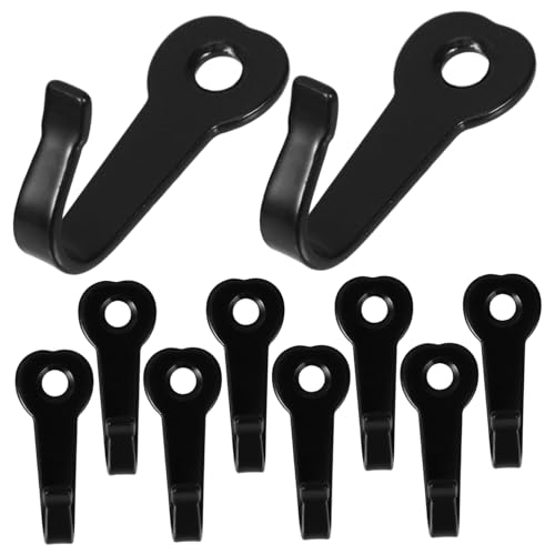 Gadpiparty 10 Stück Teiliges Wandhaken aus Robustem Metall Vielseitig Einsetzbar als Handtuchhaken Taschenhalter und Garderobenhaken Geeignet für Küche Bad und Wohnzimmer mit Schwarzer Gadpiparty 10 Stück Teiliges Wandhaken aus Robustem Metall Vielseitig Einsetzbar als Handtuchhaken Taschenhalter und Garderobenhaken Geeignet für Küche Bad und Wohnzimmer mit Schwarzer von Gadpiparty