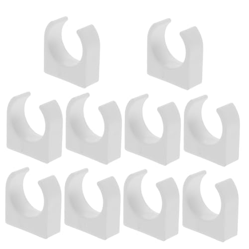 Gadpiparty 10 Stück Teiliges Weiß Kunststoff Motorhalter Verstellbar für Motoren Stabile Befestigung Präzise Kompatibilität Flexible Motorhalterung für Modellbau Zubehör von Gadpiparty