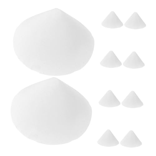 Gadpiparty 10 Stück Weiße Keramik Brennofennägel Mini Keramik Brennkegel Stützwerkzeuge Wiederverwendbare Hitzebeständige Feuerfeste Nägel Zum Glasieren Von Töpferwaren Gadpiparty 10 Stück Weiße Keramik Brennofennägel Mini Keramik Brennkegel Stützwerkzeuge Wiederverwendbare Hitzebeständige Feuerfeste Nägel Zum Glasieren Von Töpferwaren von Gadpiparty