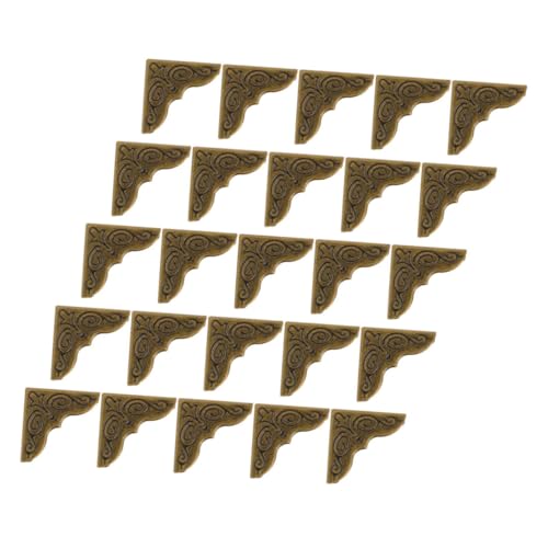 Gadpiparty 100 Stück Antike Metall Buchecken Robuste Eckenschützer für Alben Notizbücher und Scrapbooks Vintage Buchkantenschutz Vielseitig Einsetzbar für DIY Memory Books Gadpiparty 100 Stück Antike Metall Buchecken Robuste Eckenschützer für Alben Notizbücher und Scrapbooks Vintage Buchkantenschutz Vielseitig Einsetzbar für DIY Memory Books von Gadpiparty