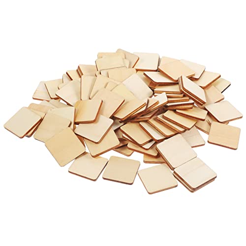 Gadpiparty 100 Stück Diy Holzstück Quadratische Unvollendete Holzblöcke für Bastelprojekte für Dekorationen Malen und Kreative Projekte für Erwachsene Gadpiparty 100 Stück Diy Holzstück Quadratische Unvollendete Holzblöcke für Bastelprojekte für Dekorationen Malen und Kreative Projekte für Erwachsene von Gadpiparty