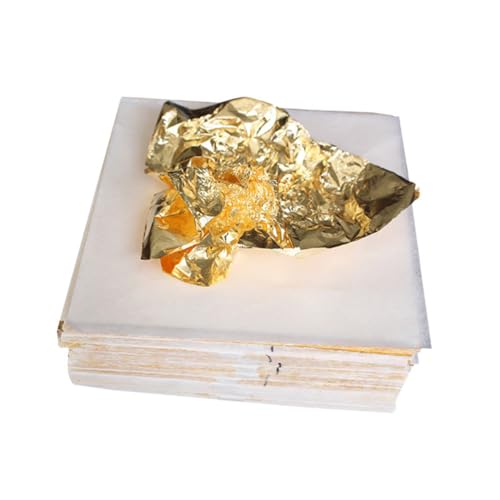 Gadpiparty 100 Stück Imitations goldfolie Leichtes Dekorpapier für Malerei Möbel Restaurierung Basteln Scrapbooking Verzierung Gadpiparty 100 Stück Imitations goldfolie Leichtes Dekorpapier für Malerei Möbel Restaurierung Basteln Scrapbooking Verzierung von Gadpiparty