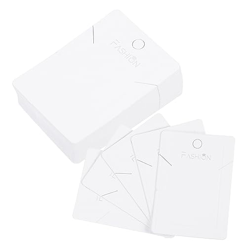 Gadpiparty 100stücke Halsketten Display Karten Aus Hochwertigem Kartonmaterial Für Schmuckständer Zur Sicheren Aufbewahrung Und Präsentation Von Halsketten Und Anhängern von Gadpiparty