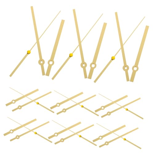 Gadpiparty 10sätze Delicate Clock Hands Für Uhren Leichte Und Robuste Uhrzeiger Hochwertige Kunststoff Uhrteile Für Wanduhr Und Tischuhr Einfache Installation Und Austausch von Gadpiparty