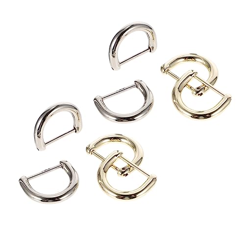 Gadpiparty 10Stücke D Förmige Ringe Für Taschen Beutelzubehör Für Geldbörsen Handtaschen Und Rucksäcke Vielseitig Einsetzbar Für Projekte Und Schlüsselhalter Elegantem Gadpiparty 10Stücke D Förmige Ringe Für Taschen Beutelzubehör Für Geldbörsen Handtaschen Und Rucksäcke Vielseitig Einsetzbar Für Projekte Und Schlüsselhalter Elegantem von Gadpiparty