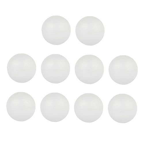 Gadpiparty 10stücke Schaumstoffkugeln Form Dekoration DIY Hochzeit Ball Dekore Graffiti Bälle Für Junge Mädchen Malspielzeug Zuhause Tischdeko von Gadpiparty