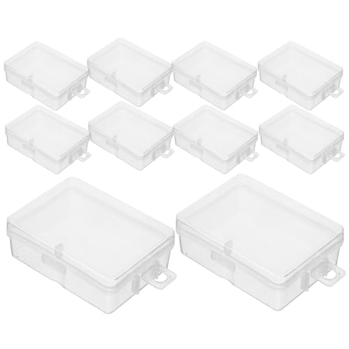 Gadpiparty 10stücke Kleine Aufbewahrungsboxen Transparente Schmuckboxen Für Perlen Pillen Und Kleine Accessoires Robuste Und Tragbare Mini-Organizer Für Bastelarbeiten Und Bürobedarf Gadpiparty 10stücke Kleine Aufbewahrungsboxen Transparente Schmuckboxen Für Perlen Pillen Und Kleine Accessoires Robuste Und Tragbare Mini-Organizer Für Bastelarbeiten Und Bürobedarf von Gadpiparty
