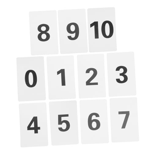 Gadpiparty 11 Stück Teiliges Set Plastik Tischnummernschilder Langlebig Leicht zu Reinigen für Hochzeiten Restaurants Events Partys zur Tischorganisation und Sitzordnung von Gadpiparty