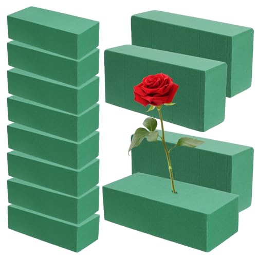 Gadpiparty 12 Stück Blumenschlammblöcke Nassarrangement Getrockneter Blumenschaum Großpackung Konservierung Große Größe Für Schlammbasis Trockenschaum Konservierung Geformter von Gadpiparty