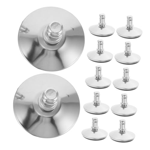 Gadpiparty 12 Stück Höhenverstellbare Möbelfüße mit Drehbarer Basis für Stuhl Tisch Schrank Stabile Stellfüße für Unebene Böden Geräuscharm und Belastbar von Gadpiparty