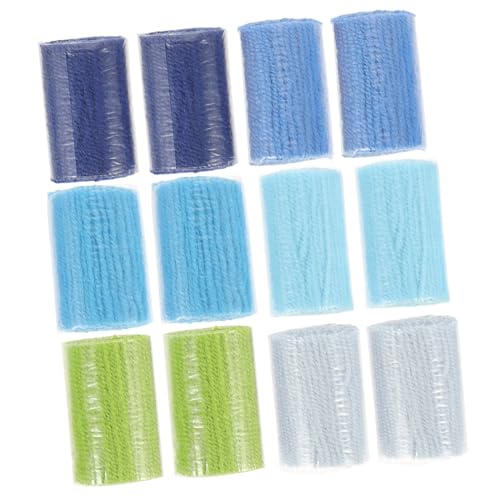 Gadpiparty 12 Stück Teiliges DIY Teppichgarn Handgemachte Acryl Garne für Knüpfprojekte Geeignet für Heimdekoration Warm und Hautfreundlich für Teppiche Kissen und Bastelarbeiten von Gadpiparty