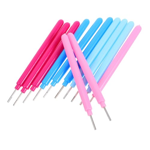 Gadpiparty 12 Stück Teiliges Paper Quilling Pen Set mit Kunststoff Korrosionsbeständig Wasserfest Multifunktional für DIY Bastelprojekte Kartengestaltung Scrapbooking und Kreative von Gadpiparty