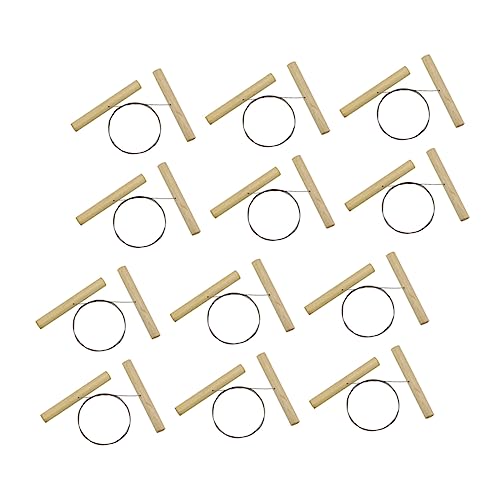 Gadpiparty 12 Stück Teiliges Töpferei Werkzeug Draht für Teig Ergonomischer Holzgriff Töpferarbeiten und Projekte Langlebiges Design und Stahlseil von Gadpiparty